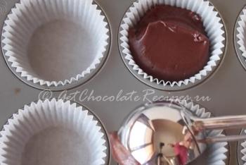 Muffin coklat buatan sendiri: pilihan memasak